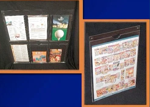 Cubo expositivo em acrílico transparente SP