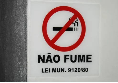 Placa de proibição em PVC para área industrial SP