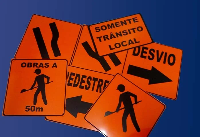 Sinalização de carga e descarga em PVC São Paulo
