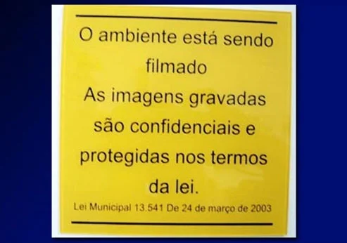 Placa de coleta seletiva para condomínio SP