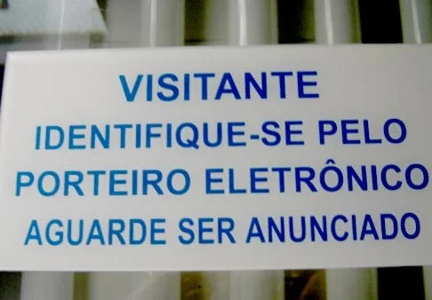 Placa de proibição de fumo em área comum SP